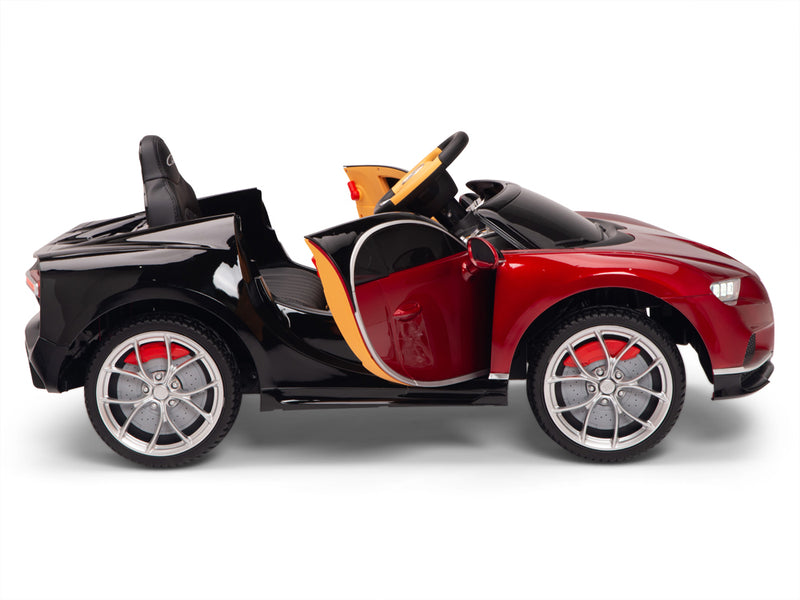 Bugatti Battery Powered RC Ride On Car W/Magic Cars® Wireless Parental Control