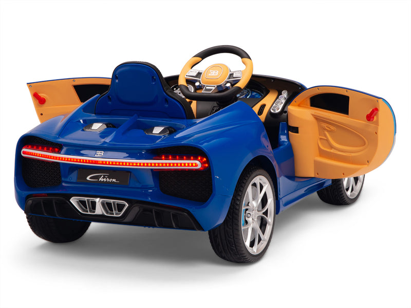 Bugatti Battery Powered RC Ride On Car W/Magic Cars® Wireless Parental Control