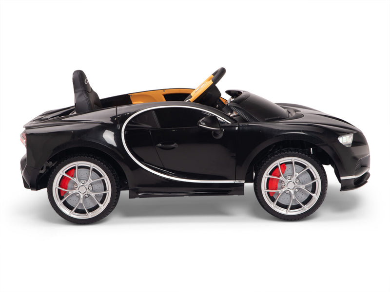 Bugatti Battery Powered RC Ride On Car W/Magic Cars® Wireless Parental Control