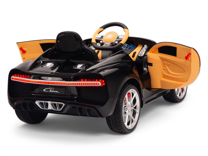 Bugatti Battery Powered RC Ride On Car W/Magic Cars® Wireless Parental Control