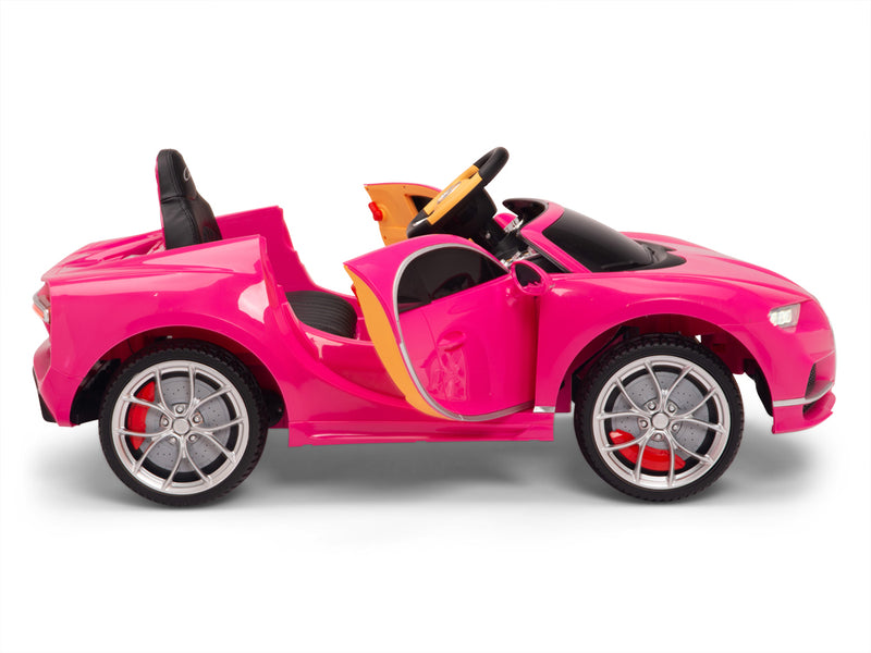 Bugatti Battery Powered RC Ride On Car W/Magic Cars® Wireless Parental Control