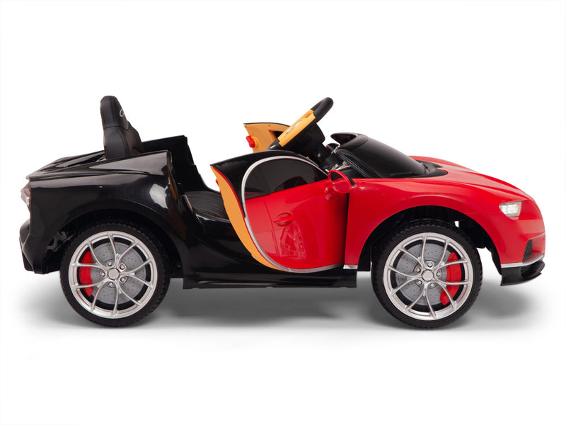 Bugatti Battery Powered RC Ride On Car W/Magic Cars® Wireless Parental Control