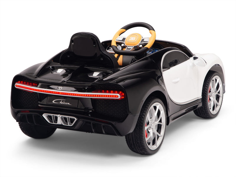 Bugatti Battery Powered RC Ride On Car W/Magic Cars® Wireless Parental Control