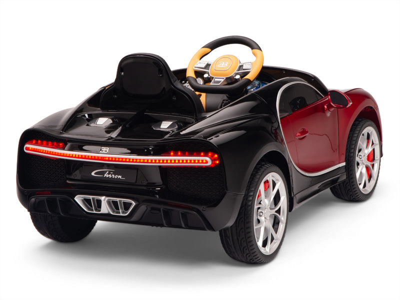 Bugatti Battery Powered RC Ride On Car W/Magic Cars® Wireless Parental Control