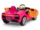 Bugatti Battery Powered RC Ride On Car W/Magic Cars® Wireless Parental Control