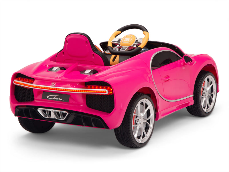 Bugatti Battery Powered RC Ride On Car W/Magic Cars® Wireless Parental Control