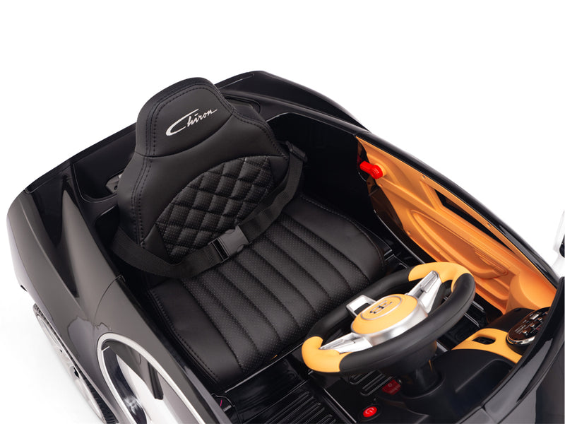 Bugatti Battery Powered RC Ride On Car W/Magic Cars® Wireless Parental Control