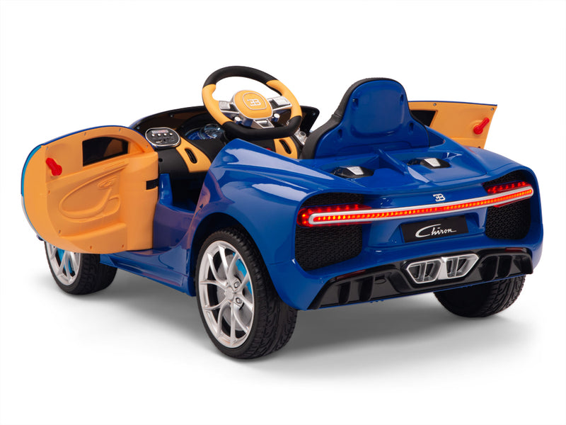 Bugatti Battery Powered RC Ride On Car W/Magic Cars® Wireless Parental Control