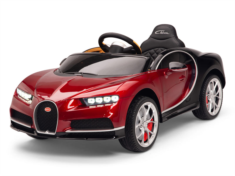 Bugatti Battery Powered RC Ride On Car W/Magic Cars® Wireless Parental Control