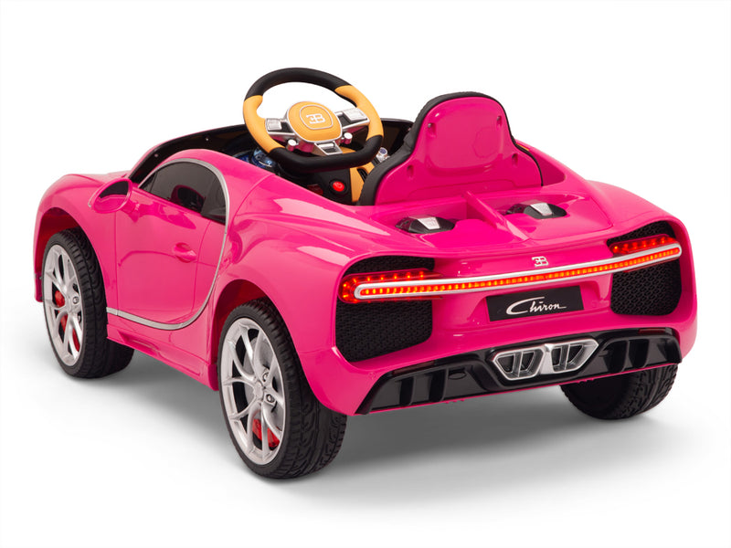 Bugatti Battery Powered RC Ride On Car W/Magic Cars® Wireless Parental Control