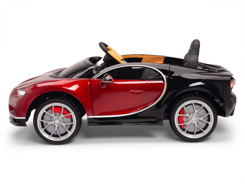 Bugatti Battery Powered RC Ride On Car W/Magic Cars® Wireless Parental Control