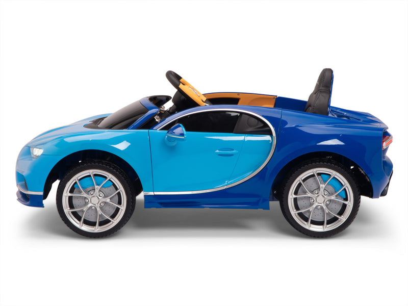 Bugatti Battery Powered RC Ride On Car W/Magic Cars® Wireless Parental Control