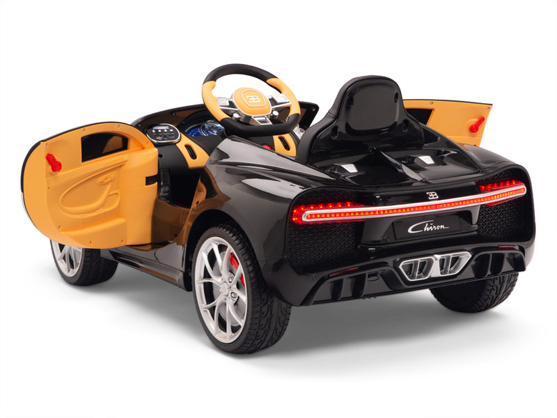 Bugatti Battery Powered RC Ride On Car W/Magic Cars® Wireless Parental Control