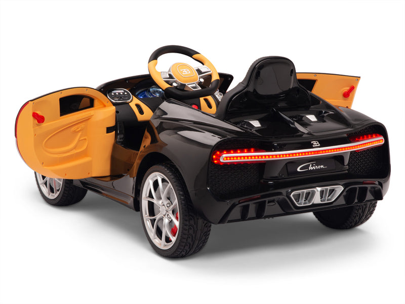 Bugatti Battery Powered RC Ride On Car W/Magic Cars® Wireless Parental Control