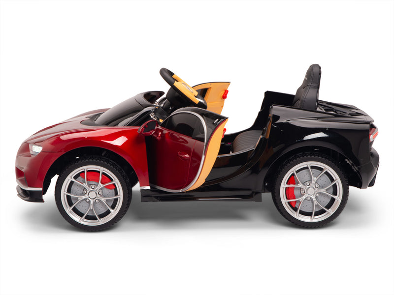 Bugatti Battery Powered RC Ride On Car W/Magic Cars® Wireless Parental Control