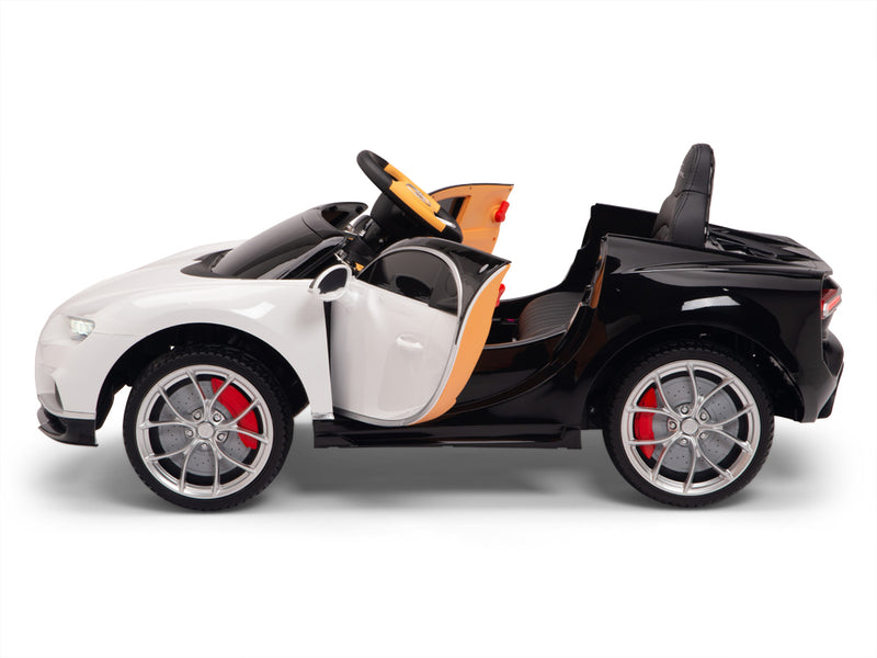 Bugatti Battery Powered RC Ride On Car W/Magic Cars® Wireless Parental Control