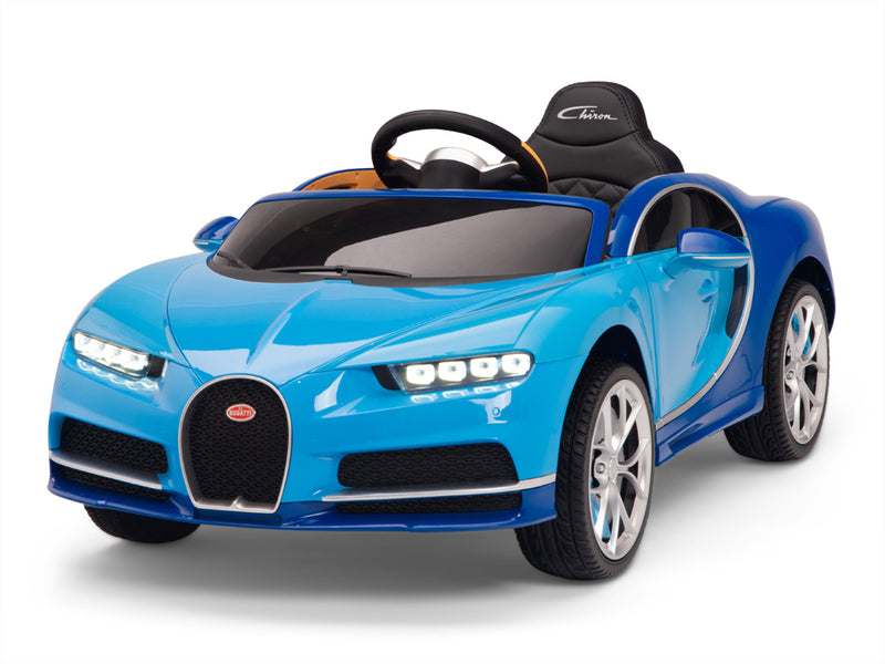 Bugatti Battery Powered RC Ride On Car W/Magic Cars® Wireless Parental Control