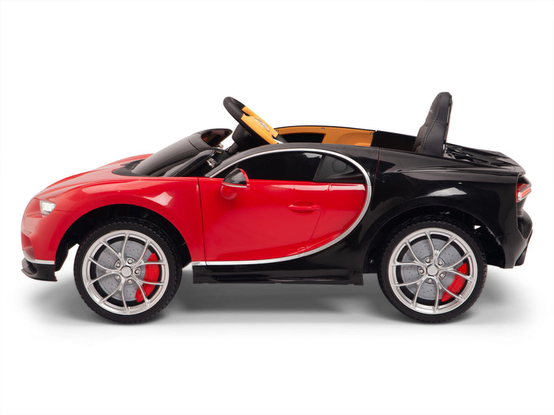 Bugatti Battery Powered RC Ride On Car W/Magic Cars® Wireless Parental Control