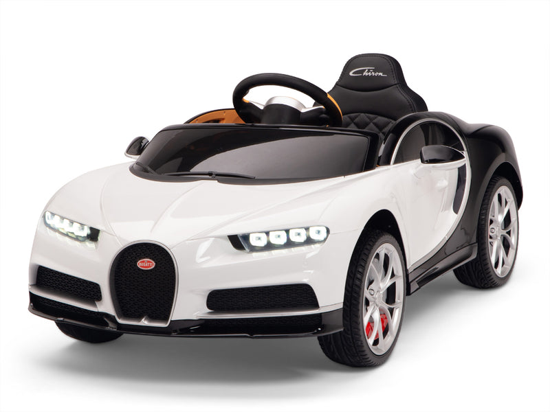 Bugatti Battery Powered RC Ride On Car W/Magic Cars® Wireless Parental Control