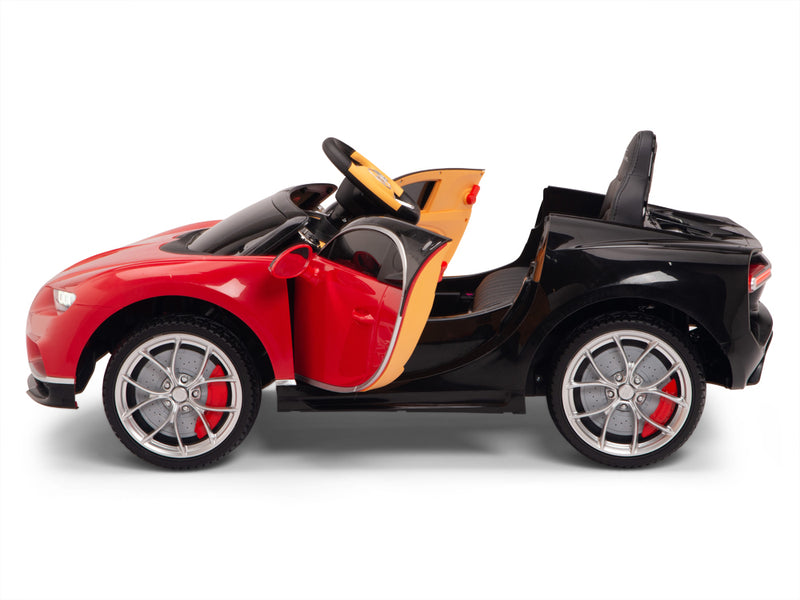 Bugatti Battery Powered RC Ride On Car W/Magic Cars® Wireless Parental Control