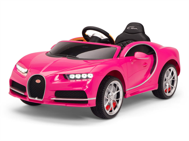 Bugatti Battery Powered RC Ride On Car W/Magic Cars® Wireless Parental Control