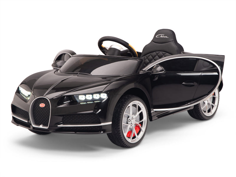 Bugatti Battery Powered RC Ride On Car W/Magic Cars® Wireless Parental Control