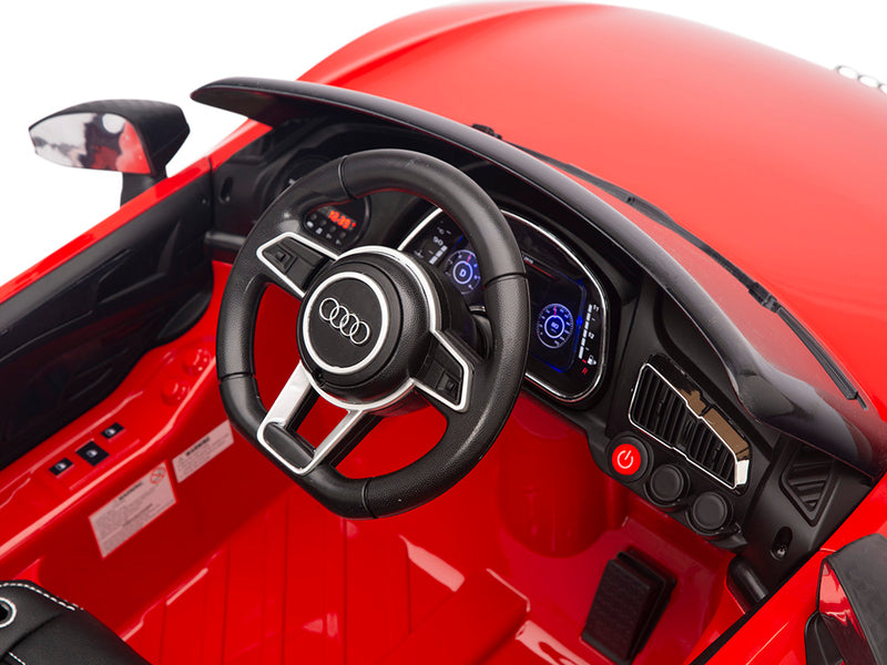 Audi R8 Ride On Electric Car For Kids W/Magic Cars® Wireless Parental Control