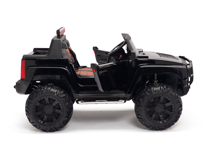 Ride On RC Car Hummer Style Truck For Children W/Magic Cars® Parental Remote Control