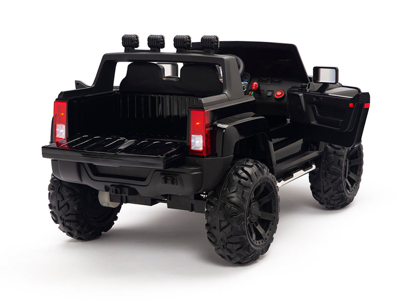 Ride On RC Car Hummer Style Truck For Children W/Magic Cars® Parental Remote Control