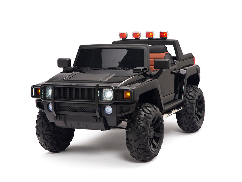 Ride On RC Car Hummer Style Truck For Children W/Magic Cars® Parental Remote Control