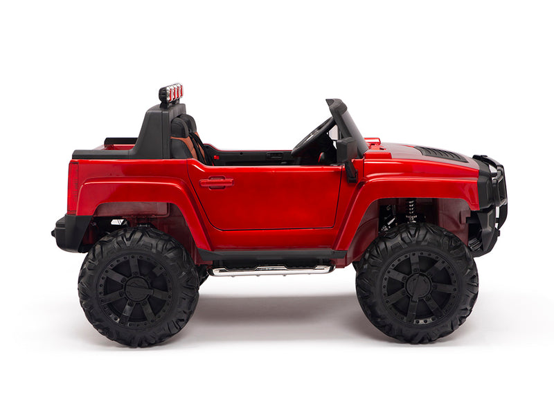 Ride On RC Car Hummer Style Truck For Children W/Magic Cars® Parental Remote Control