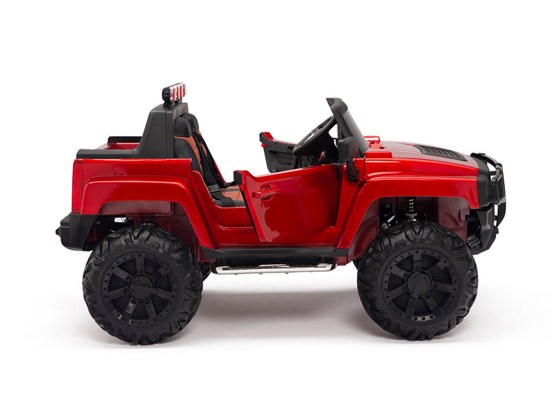 Ride On RC Car Hummer Style Truck For Children W/Magic Cars® Parental Remote Control