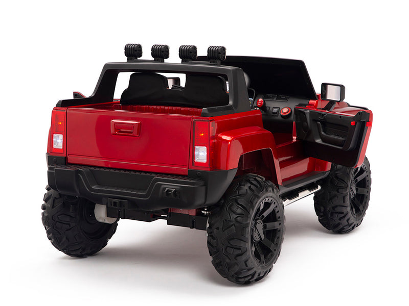 Ride On RC Car Hummer Style Truck For Children W/Magic Cars® Parental Remote Control