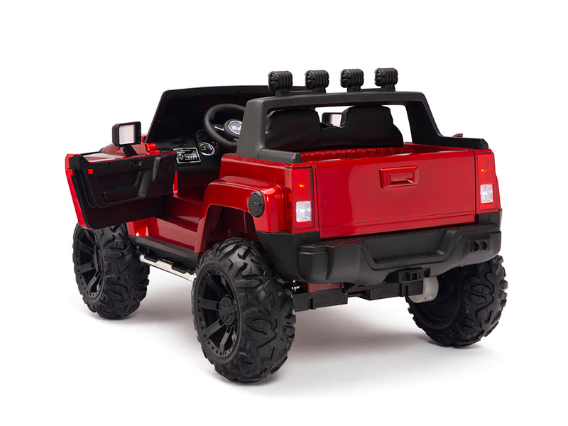 Ride On RC Car Hummer Style Truck For Children W/Magic Cars® Parental Remote Control