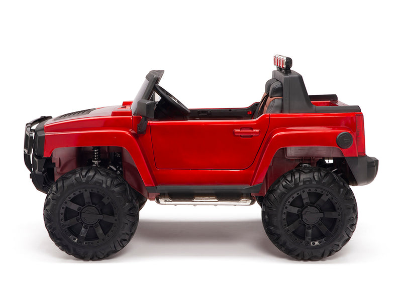 Ride On RC Car Hummer Style Truck For Children W/Magic Cars® Parental Remote Control