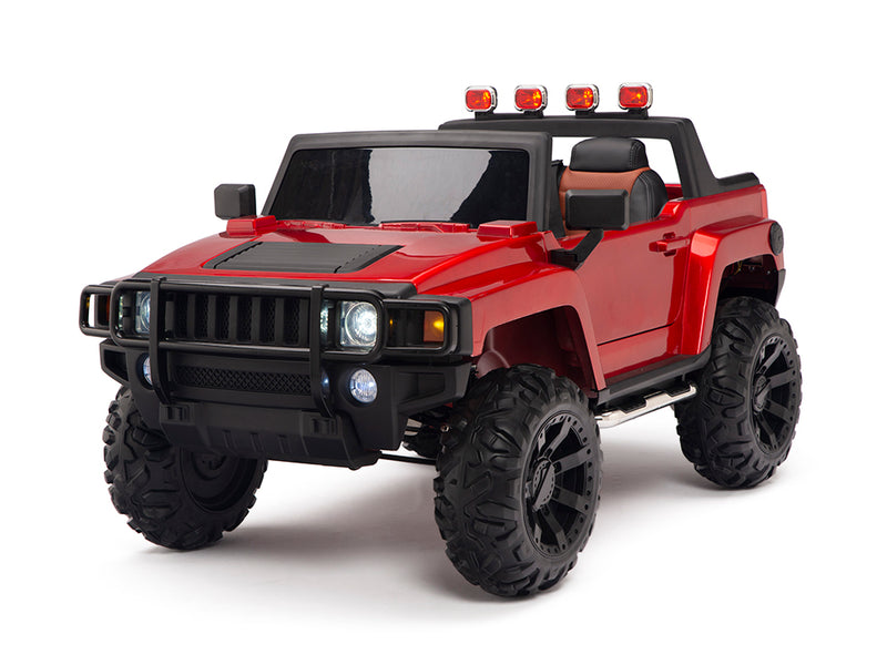 Ride On RC Car Hummer Style Truck For Children W/Magic Cars® Parental Remote Control