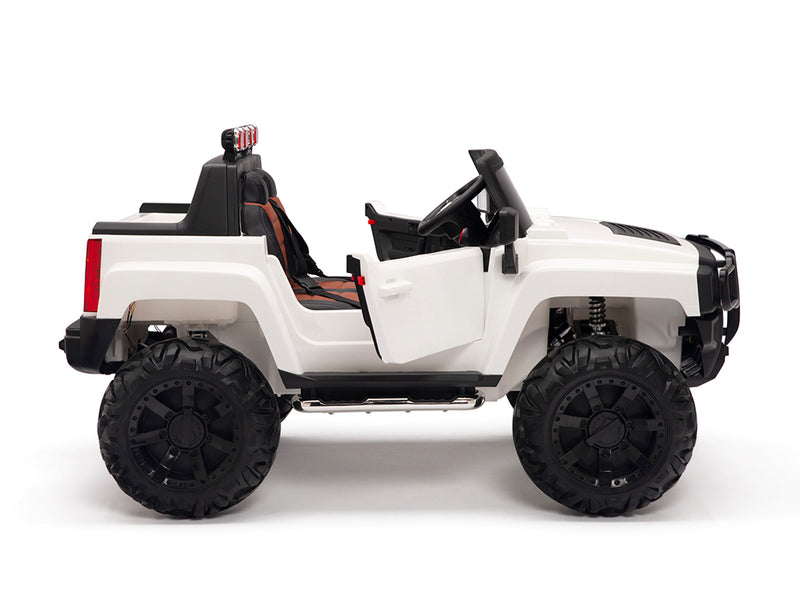Ride On RC Car Hummer Style Truck For Children W/Magic Cars® Parental Remote Control