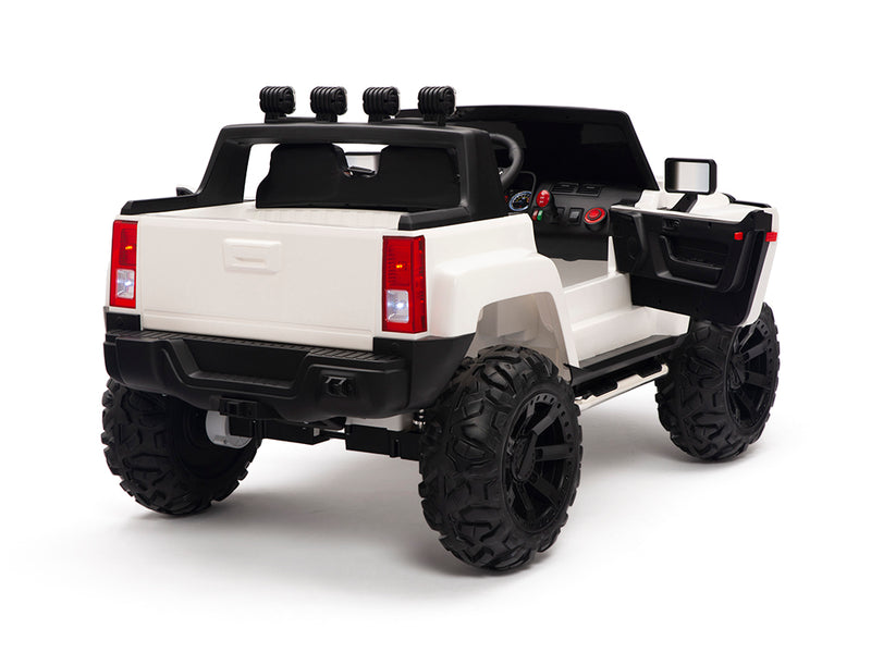 Ride On RC Car Hummer Style Truck For Children W/Magic Cars® Parental Remote Control