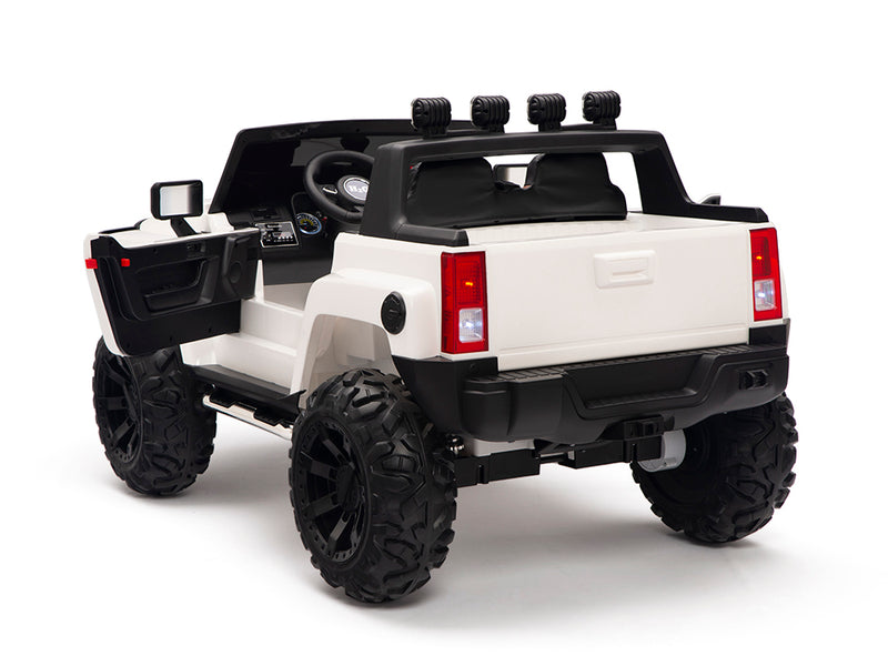 Ride On RC Car Hummer Style Truck For Children W/Magic Cars® Parental Remote Control