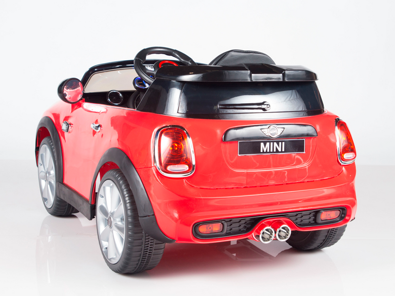 Mini Cooper Ride Electric Car For Children W/Magic Cars® Wireless Parental Control