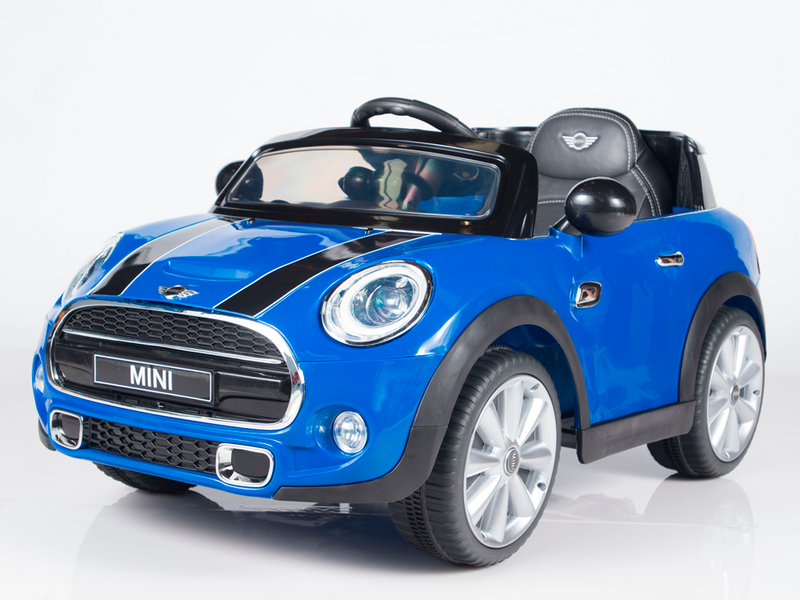 Mini Cooper Ride Electric Car For Children W/Magic Cars® Wireless Parental Control