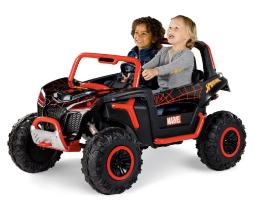 Spoder Man Ride On 12-Volt Spiderman UTV Ride-On with Real Doors and Two Seats - Brand Ne