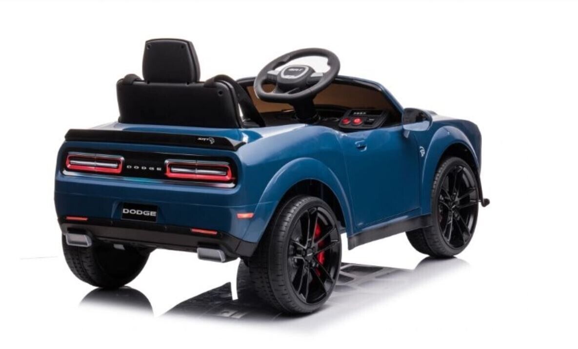 Blue Rides For Kids 12V Electric Blue Ride-on Car for Kids with Remote Control - Four Whee