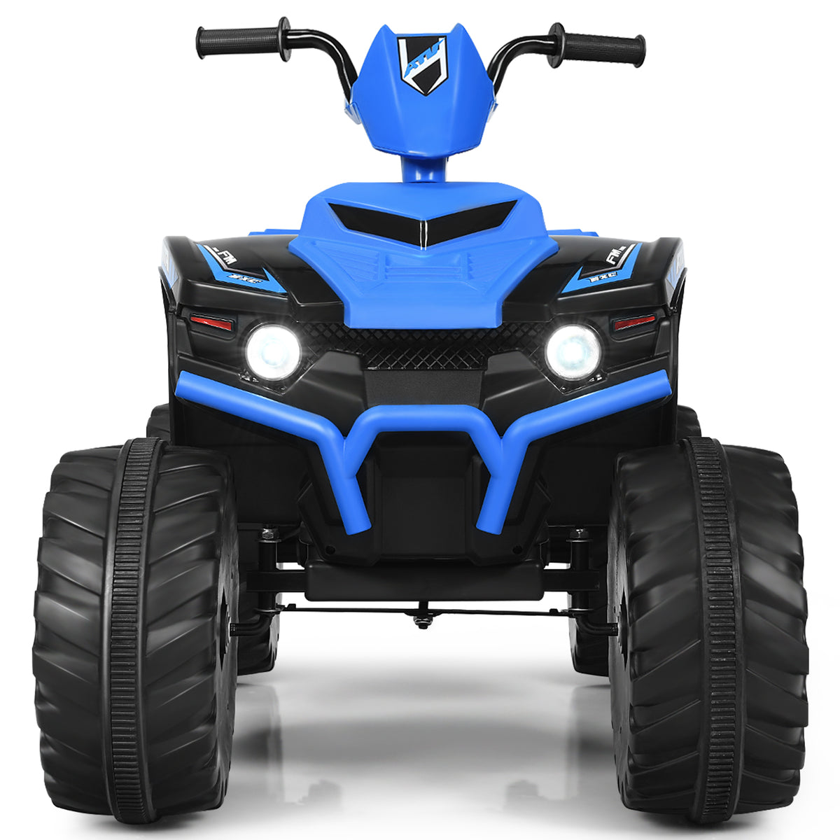 12V Electric Kids Quad ATV Ride On Car with LED Lights - The