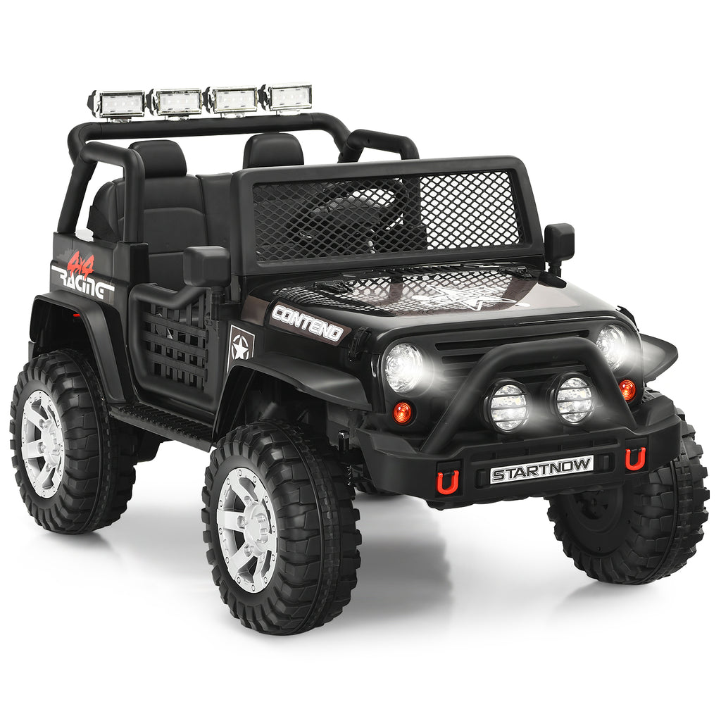 Remote Ride On Trucks 12V Electric Ride-On Truck for Kids with Remote Control - Battery Powe