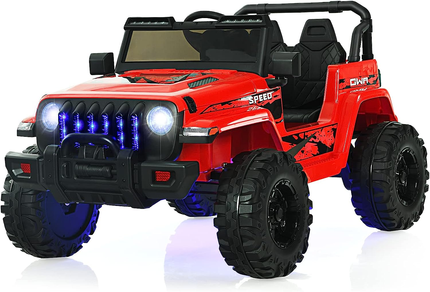 Remote Ride On Trucks 12V Electric Ride-On Truck with Remote Control for Kids