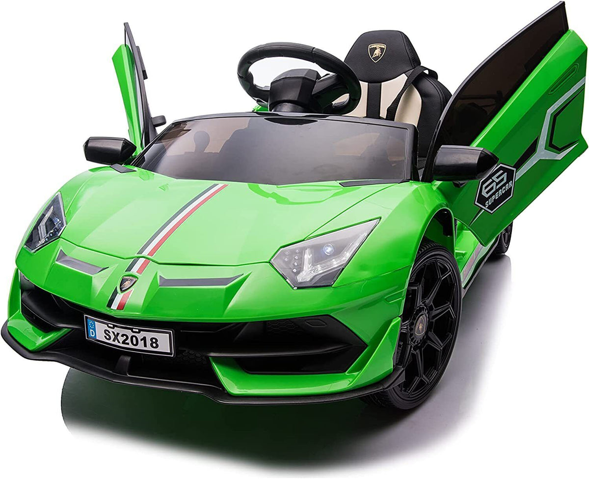 12V Electric Sports Car for Kids with 3 Speed Options