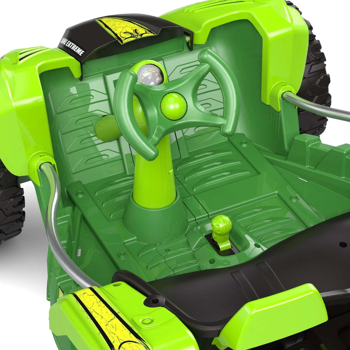 12V Green Dune Buggy Car Racer Battery Powered Ride On Toy for Kids