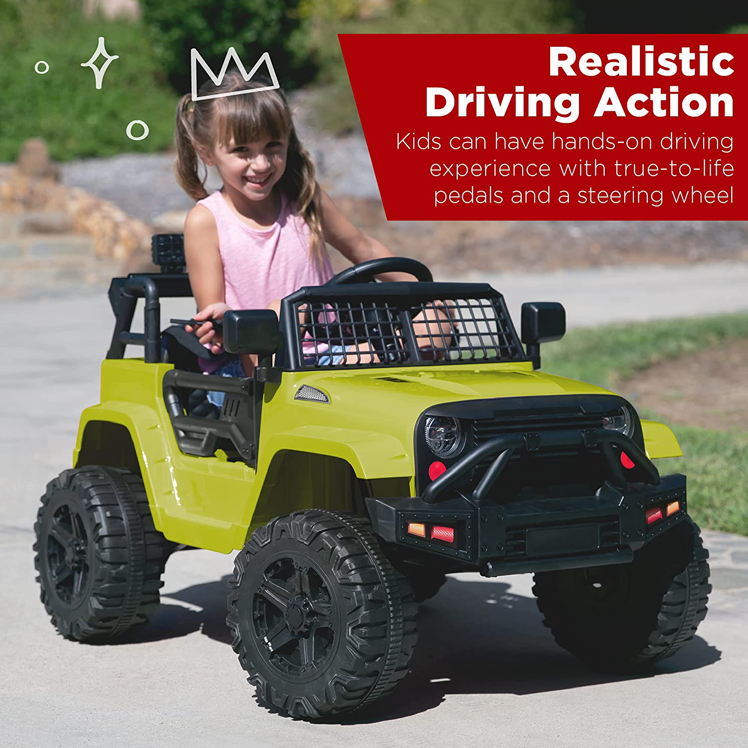 12V Kids Ride On Truck Car with Parent Remote Control - The Perfect Ch