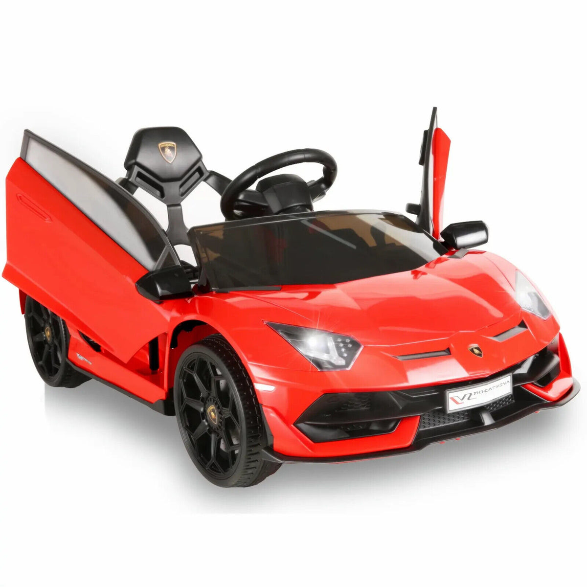 Lamborghini Aventador SVJ 電動乗用カー「直接引取歓迎」 12V Licensed Lamborghini Aventador SVJ Electric Ride-On Car for Kids -